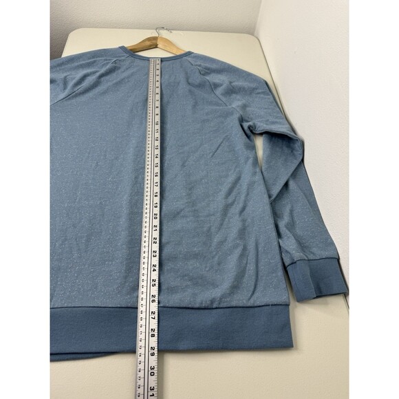 Volcom Love Sleeve Shirt Henley Flecked Blue Pullover Mens Size Large L - NWT - Picture 13 of 14